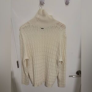 Guess Cream Cowl Neck Sweater (unisex)